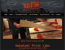 Tablet Screenshot of nakatomiprint.com